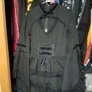 NWT Killstar Tomiko lolita dress!